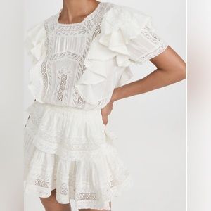 LoveShackFancy Stella Dress S NWT